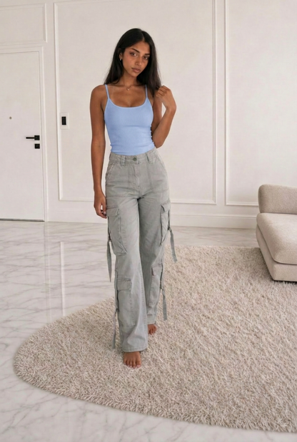 Backless Cami Top for Women - Sexy Open Back Sleeveless Camisole