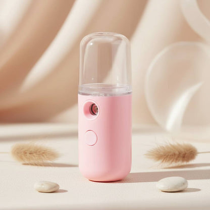 USB Nano Facial Mist Sprayer — Portable Face Steamer & Skin Hydrator