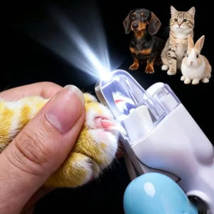 Nail Clipper with LED Light