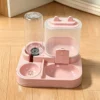Large Pet Feeder & Water Dispenser – Dry Wet Separation, Battery-Free Transparent Design for Cats & Dogs Travel - Image 2