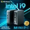 Mini PC Windows 11 powerful Intel Core i9 8950HK/i7 4510U/i3 6100 16GB RAM 1TB 2TB SSD Portable PC Gamer Computer WIFI 6 BT5.2 4K Mini Gaming Pc Desktop
