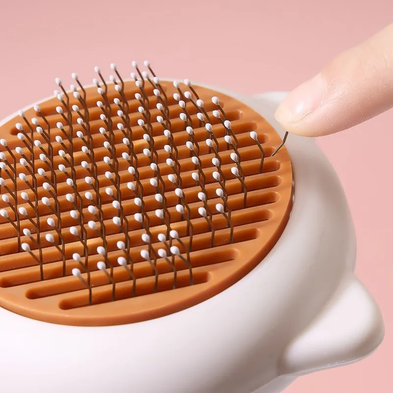 Cat Comb Grooming And Care Cat Hair Removal Cleaning Brush Kitten Magic Massage Grooming Comb Dog Shedding Pet Comb - Image 4