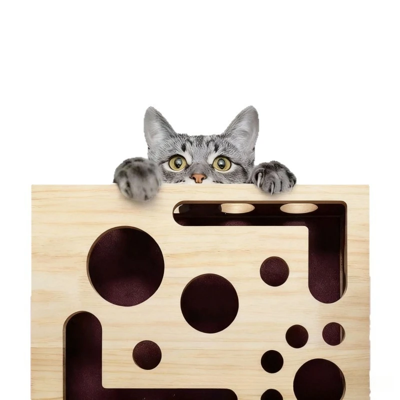 Wood Cat Maze Toys - Image 6