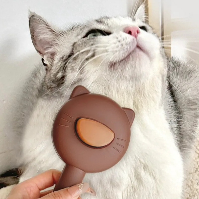 Cat Comb Grooming And Care Cat Hair Removal Cleaning Brush Kitten Magic Massage Grooming Comb Dog Shedding Pet Comb - Image 2
