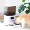 5L Double Bowls Smart Automatic Cat Feeder With Camera - Image 3