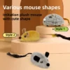 Fun Realistic Cat Plush Mouse Toy, Interactive Running Mice with Dog Tail for Cats, Kitten Teaser Pet Toys for Indoor Play and - Image 2