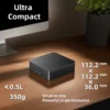 Mini PC Windows 11 powerful Intel Core i9 8950HK/i7 4510U/i3 6100 16GB RAM 1TB 2TB SSD Portable PC Gamer Computer WIFI 6 BT5.2 4K Mini Gaming Pc Desktop - Image 2