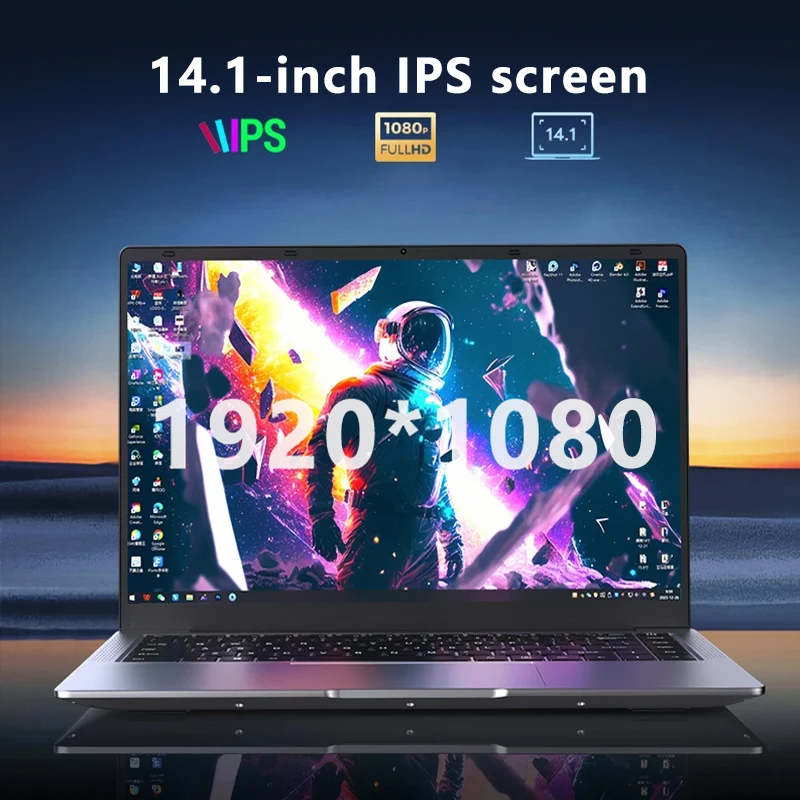 2026 Windows 11 Laptop Intel Core i7 7500U Computer 12GB RAM 1TB 2TB SSD 14.1“Laptops Ultra slim Notebook PC Business Study Office - Image 4