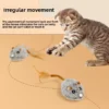 Fun Realistic Cat Plush Mouse Toy, Interactive Running Mice with Dog Tail for Cats, Kitten Teaser Pet Toys for Indoor Play and - Image 3