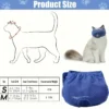 Adjustable Comfortable Cat Muzzle Breathable Mesh, Perfect Grooming Accessory, Safety Protective Mesh Cover, Kitten Protector - Image 2